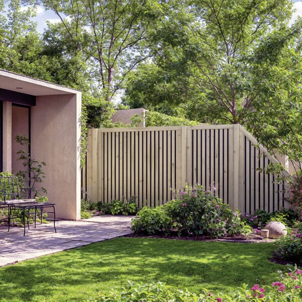 Sichtschutzzaun Almeria Element gerade