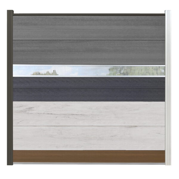 Steckzaun Cora Line Acrylglaselement