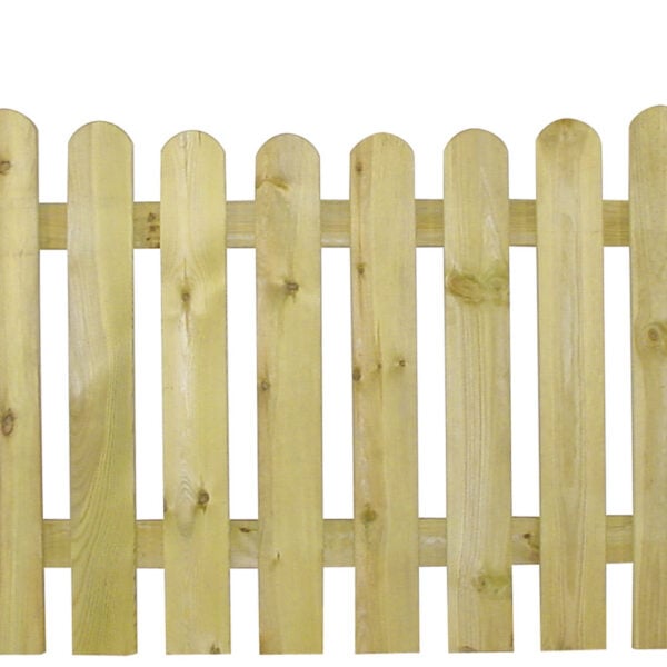 Vorgartenzaun Friesland gerade