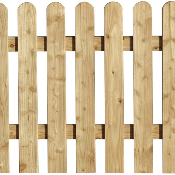 Vorgartenzaun gerade